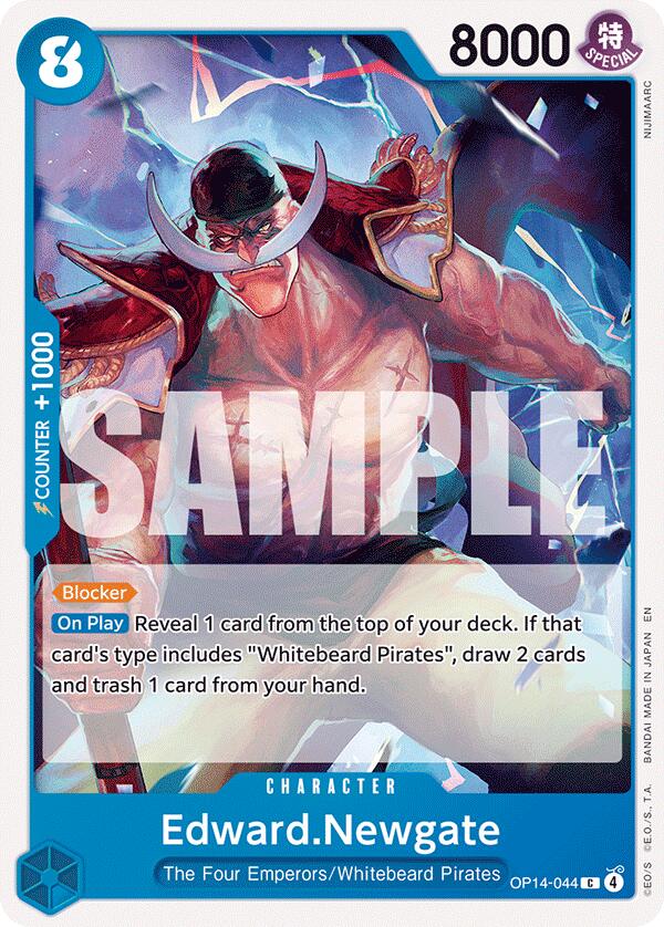 Edward.Newgate [The Azure Sea's Seven] Bandai