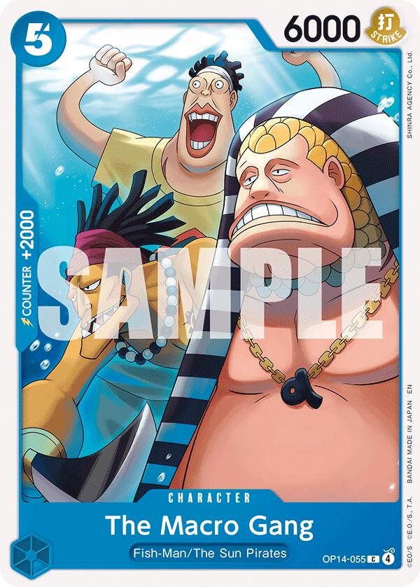 The Macro Gang [The Azure Sea's Seven] Bandai
