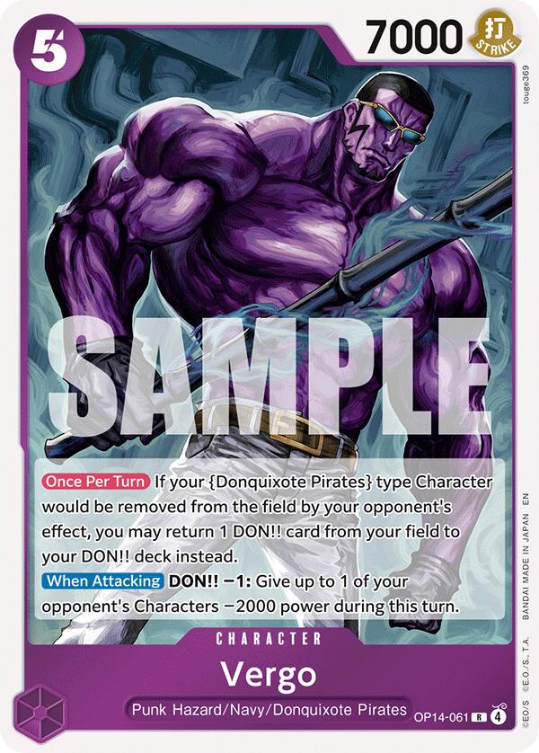 Vergo [The Azure Sea's Seven] Bandai