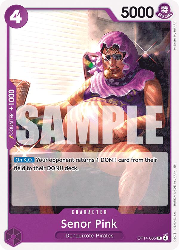 Senor Pink [The Azure Sea's Seven] Bandai
