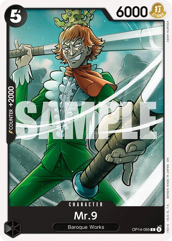 Mr.9 [The Azure Sea's Seven] Bandai
