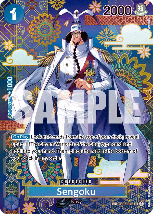 Sengoku (OP07-046) (SP) [The Azure Sea's Seven] Bandai