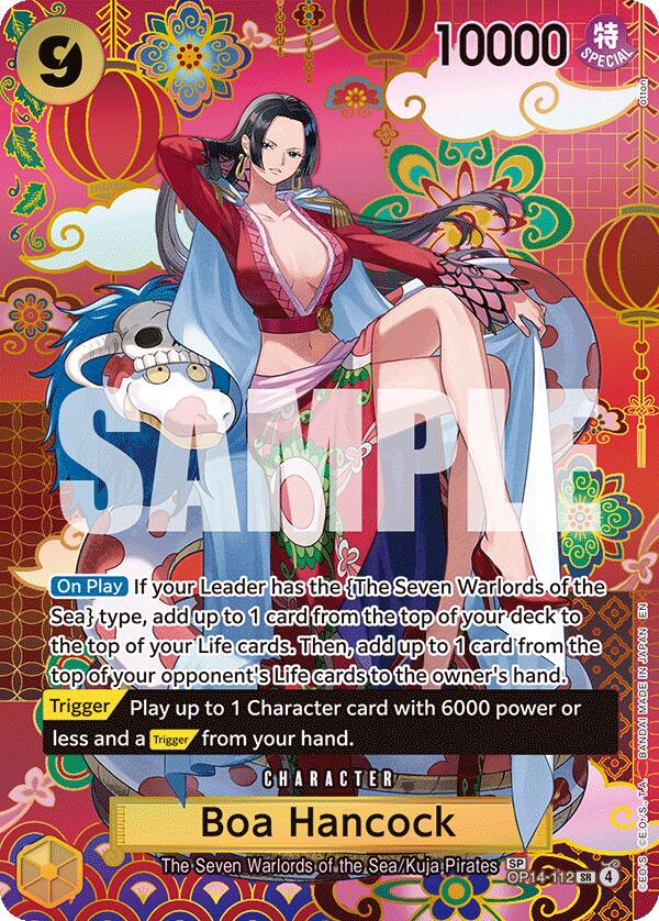 Boa Hancock (OP14-112) (SP) [The Azure Sea's Seven] Bandai