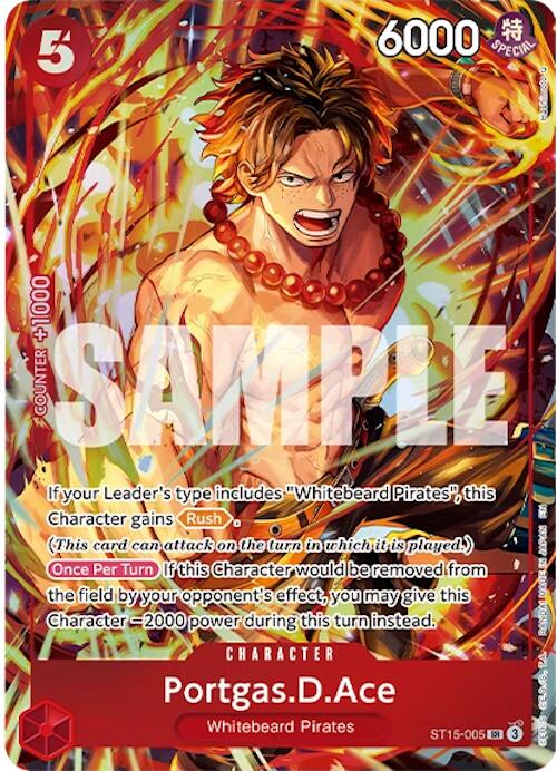 Portgas.D.Ace (Illustration Box Vol.5) [One Piece Promotion Cards] Bandai