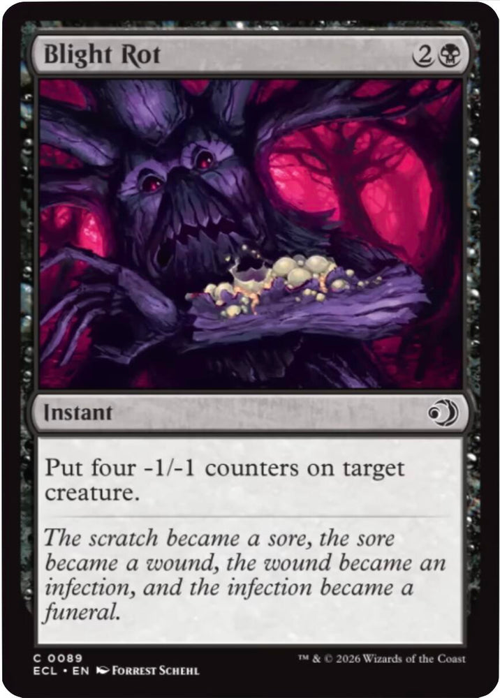 Blight Rot [Lorwyn Eclipsed] Magic: The Gathering