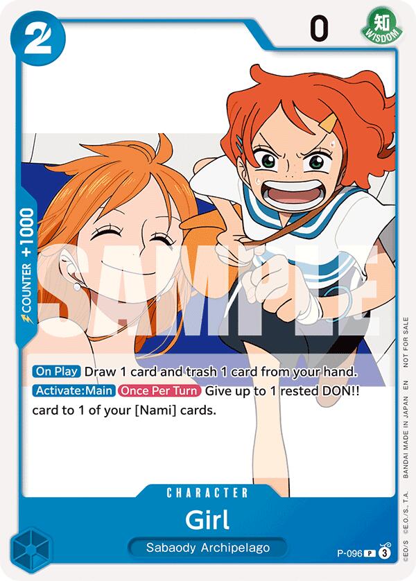 Girl (OP14 Release Event) [One Piece Promotion Cards] Bandai