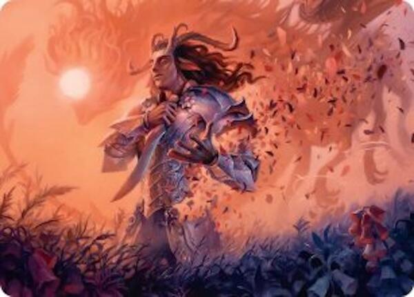 Rhys, the Evermore Art Card [Lorwyn Eclipsed Art Series] Magic: The Gathering