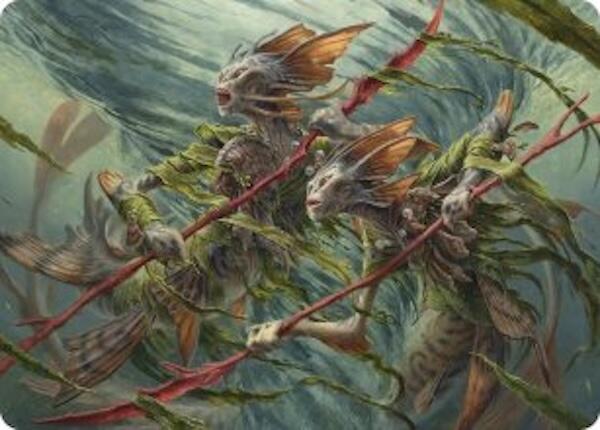Champions of the Shoal Art Card [Lorwyn Eclipsed Art Series] Magic: The Gathering