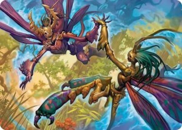 Illusion Spinners Art Card [Lorwyn Eclipsed Art Series] Magic: The Gathering
