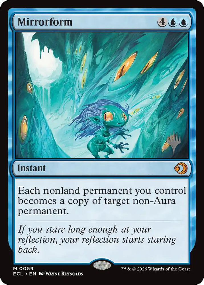 Mirrorform [Lorwyn Eclipsed Promos] Magic: The Gathering