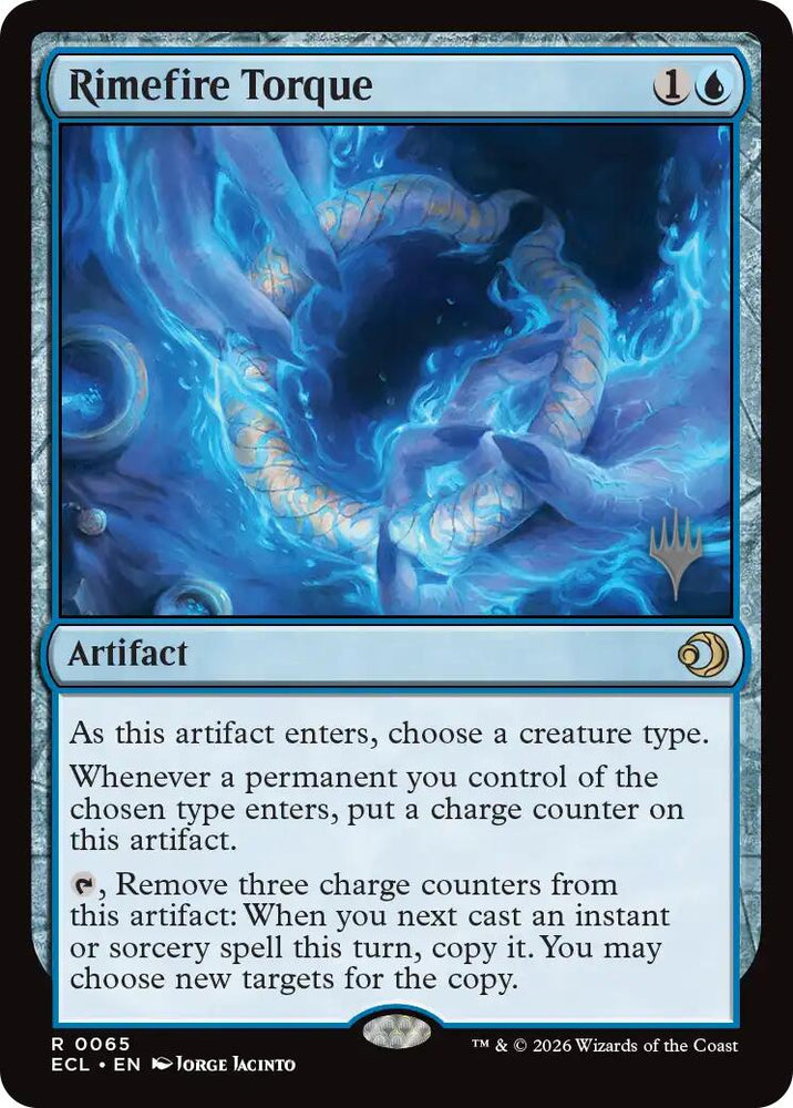 Rimefire Torque [Lorwyn Eclipsed Promos] Magic: The Gathering