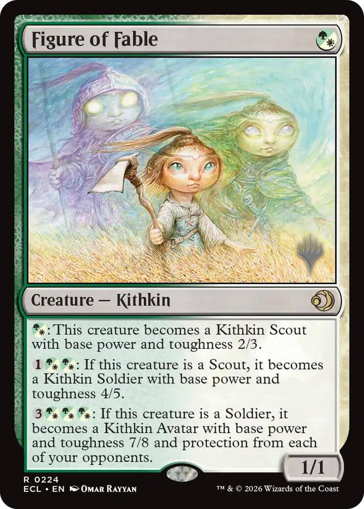 Figure of Fable [Lorwyn Eclipsed Promos] Magic: The Gathering