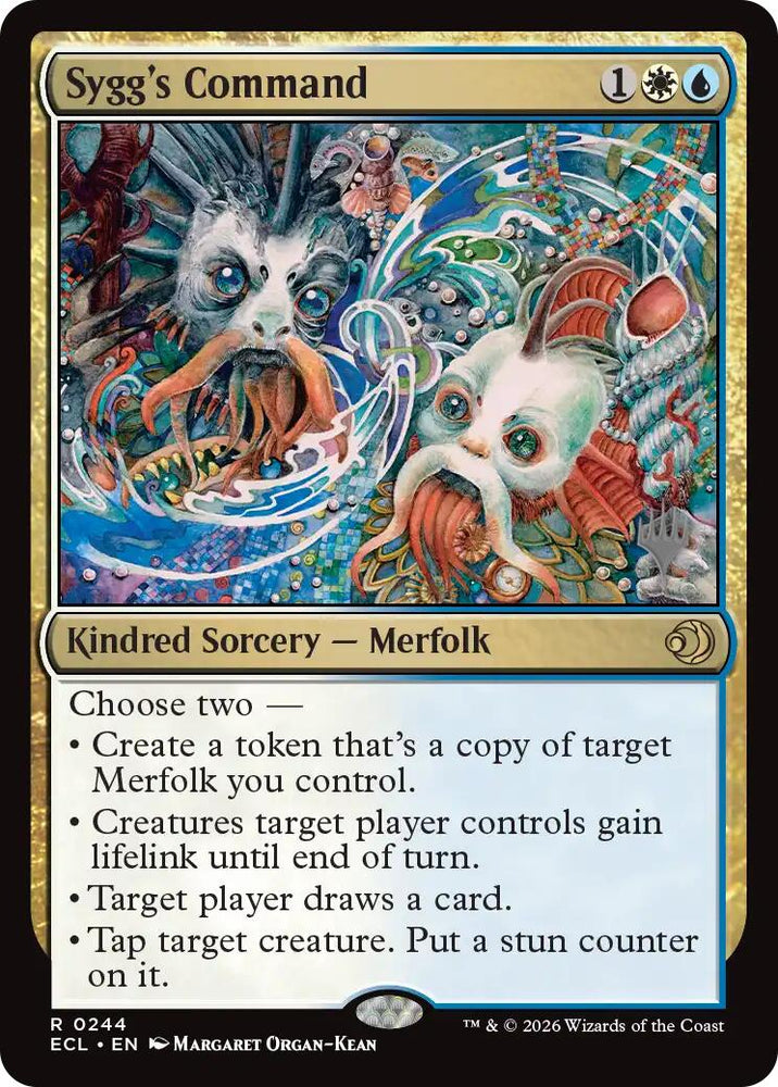 Sygg's Command [Lorwyn Eclipsed Promos] Magic: The Gathering