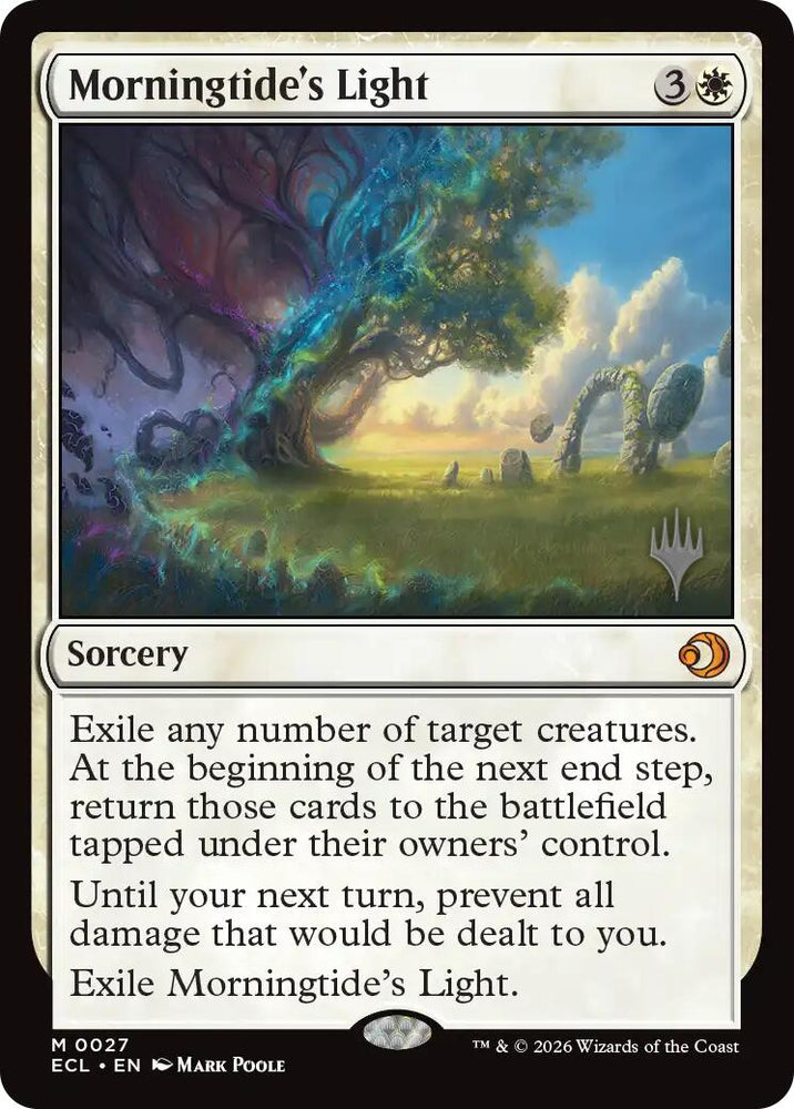 Morningtide's Light [Lorwyn Eclipsed Promos] Magic: The Gathering