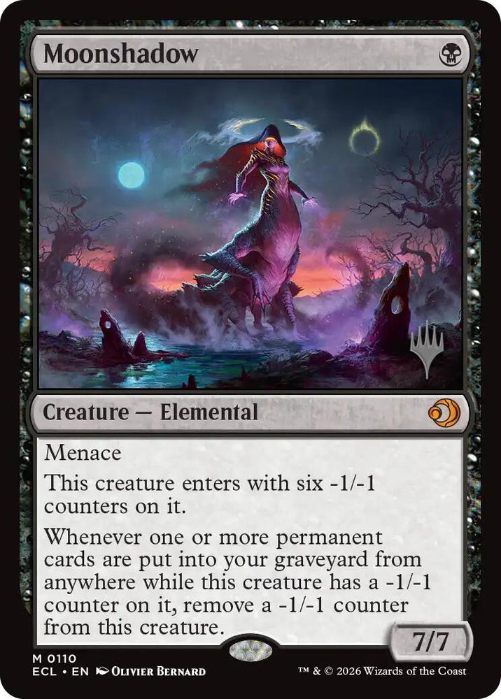 Moonshadow [Lorwyn Eclipsed Promos] Magic: The Gathering