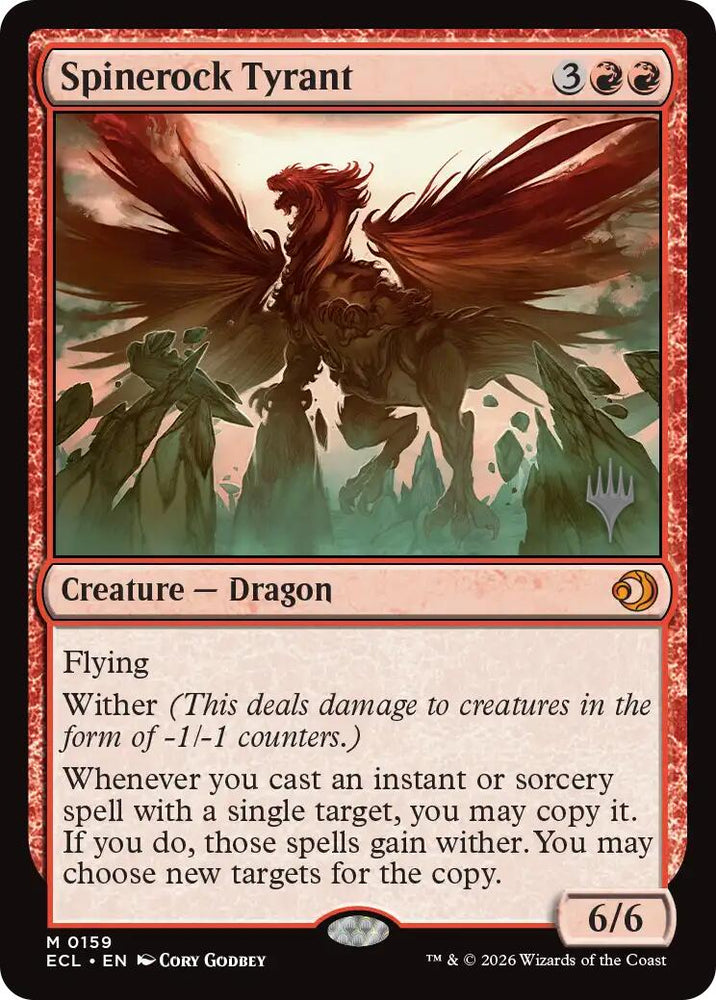 Spinerock Tyrant [Lorwyn Eclipsed Promos] Magic: The Gathering