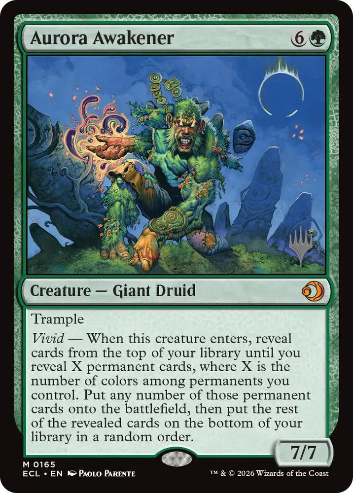 Aurora Awakener [Lorwyn Eclipsed Promos] Magic: The Gathering