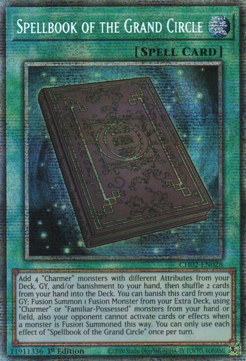 Spellbook of the Grand Circle (Starlight Rare) [CH02-EN028] Starlight Rare Yu-Gi-Oh!