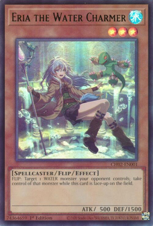 Eria the Water Charmer (Ultra Rare) [CH02-EN001] Ultra Rare Yu-Gi-Oh!