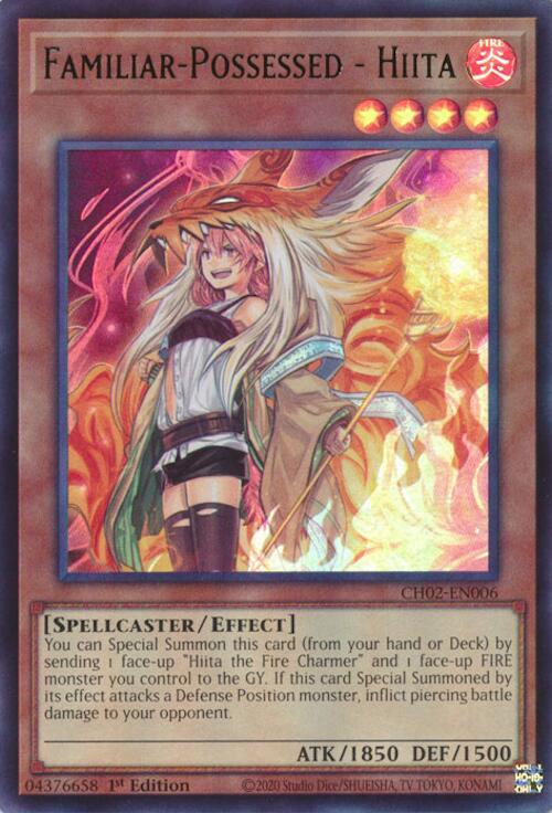 Familiar-Possessed - Hiita [CH02-EN006] Ultra Rare Yu-Gi-Oh!
