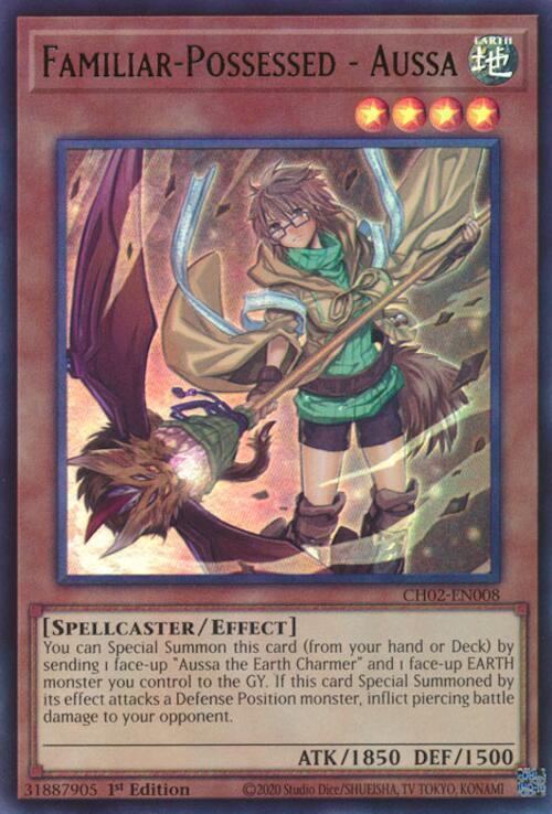 Familiar-Possessed - Aussa [CH02-EN008] Ultra Rare Yu-Gi-Oh!