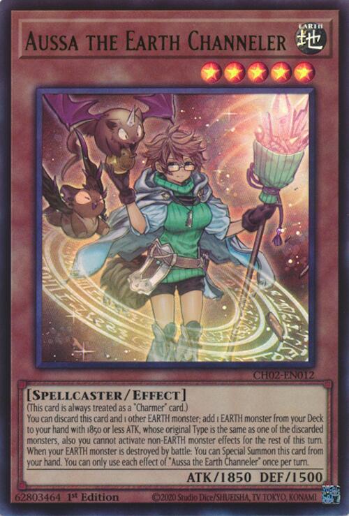 Aussa the Earth Channeler [CH02-EN012] Ultra Rare Yu-Gi-Oh!