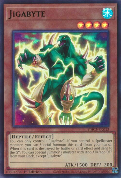 Jigabyte [CH02-EN013] Ultra Rare Yu-Gi-Oh!