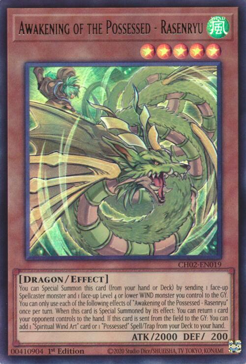 Awakening of the Possessed - Rasenryu [CH02-EN019] Ultra Rare Yu-Gi-Oh!