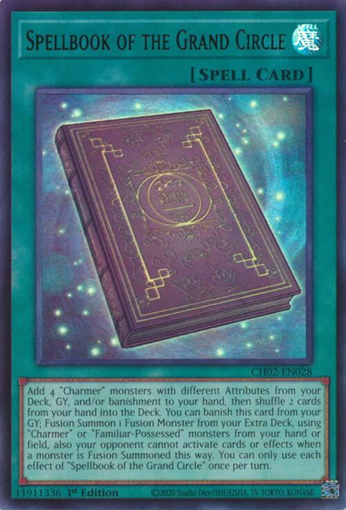 Spellbook of the Grand Circle (Ultra Rare) [CH02-EN028] Ultra Rare Yu-Gi-Oh!