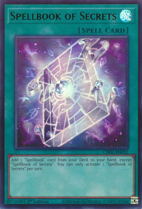 Spellbook of Secrets [CH02-EN032] Ultra Rare Yu-Gi-Oh!