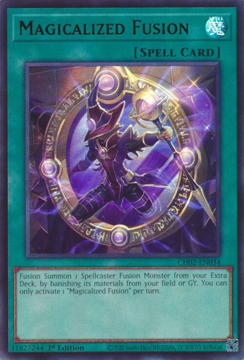 Magicalized Fusion [CH02-EN034] Ultra Rare Yu-Gi-Oh!