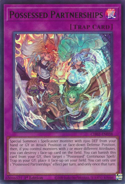 Possessed Partnerships [CH02-EN038] Ultra Rare Yu-Gi-Oh!