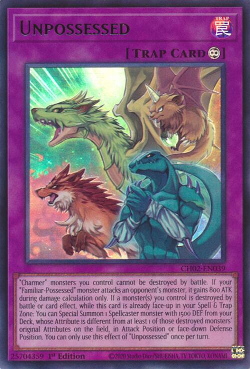 Unpossessed [CH02-EN039] Ultra Rare Yu-Gi-Oh!