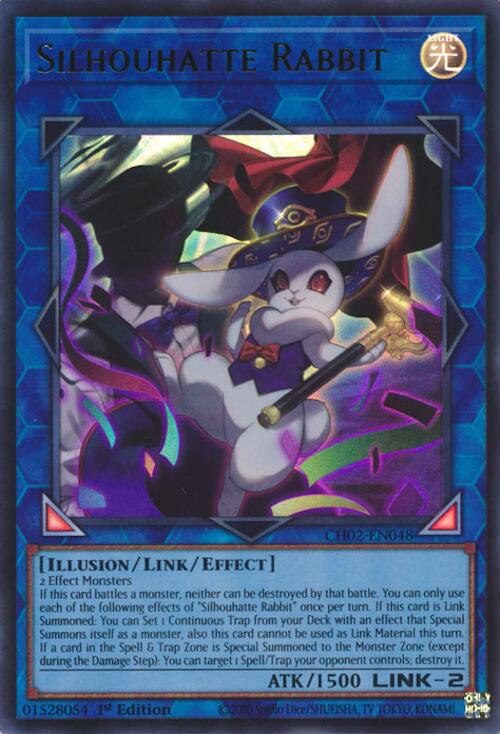 Silhouhatte Rabbit [CH02-EN048] Ultra Rare Yu-Gi-Oh!