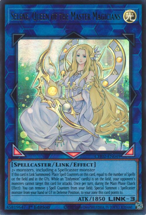 Selene, Queen of the Master Magicians [CH02-EN049] Ultra Rare Yu-Gi-Oh!
