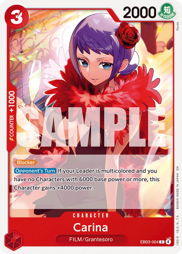 Carina [Extra Booster: One Piece Heroines Edition] Bandai