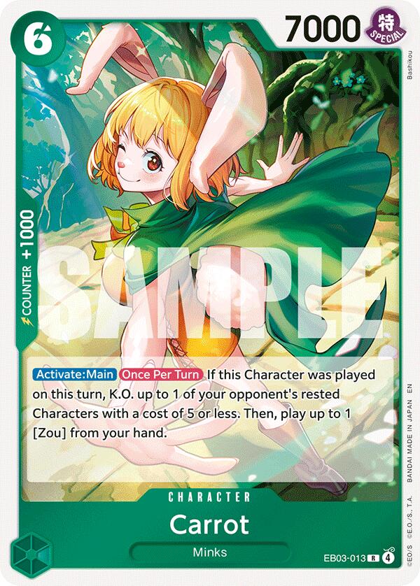 Carrot [Extra Booster: One Piece Heroines Edition] Bandai