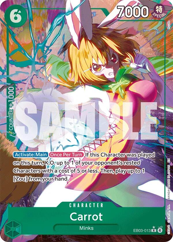 Carrot (Alternate Art) [Extra Booster: One Piece Heroines Edition] Bandai