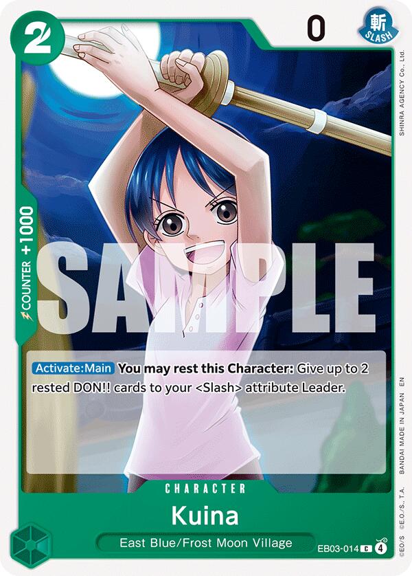 Kuina [Extra Booster: One Piece Heroines Edition] Bandai