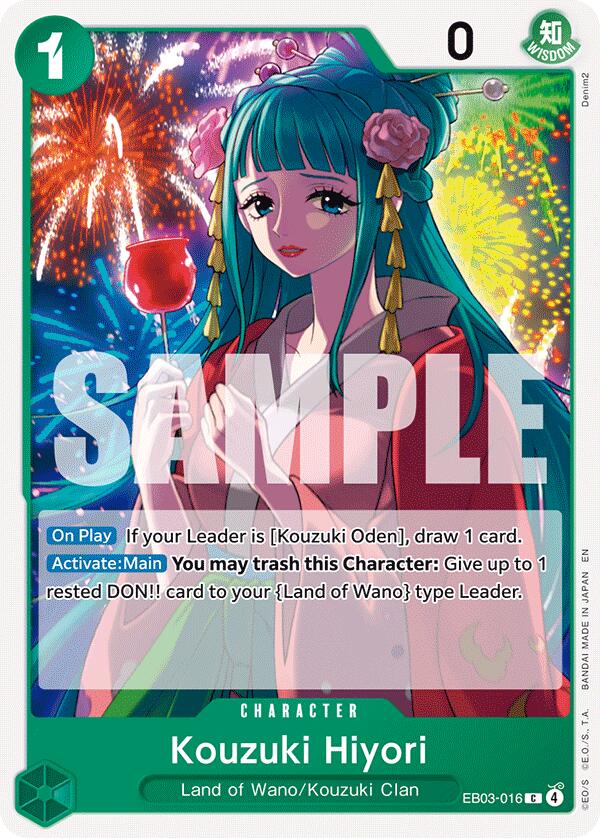 Kouzuki Hiyori [Extra Booster: One Piece Heroines Edition] Bandai