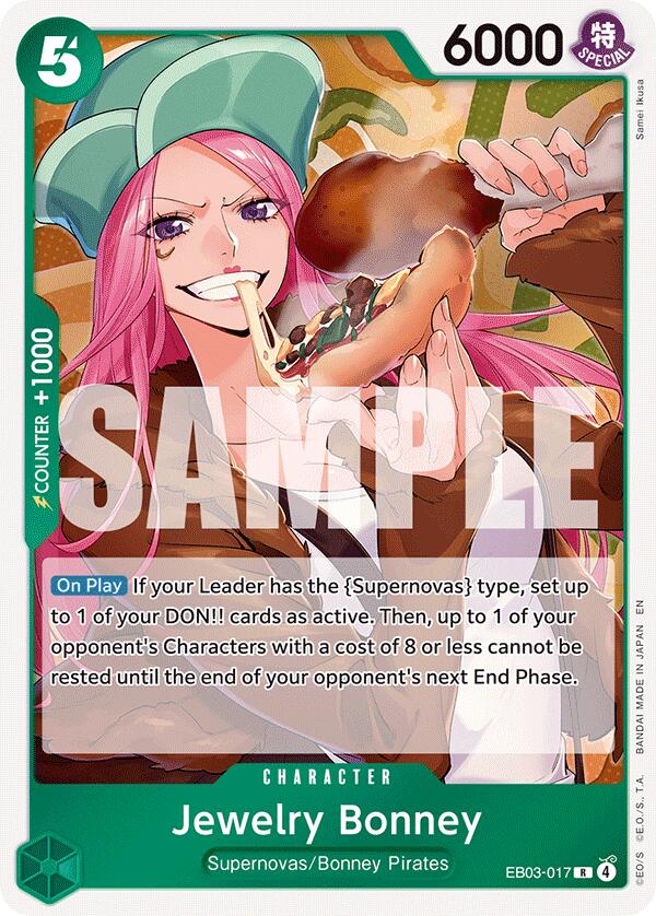 Jewelry Bonney [Extra Booster: One Piece Heroines Edition] Bandai