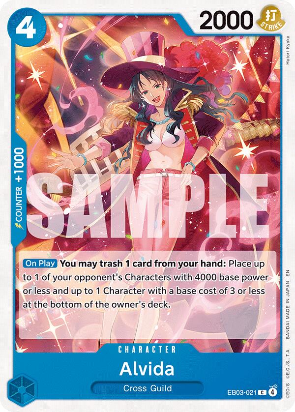 Alvida [Extra Booster: One Piece Heroines Edition] Bandai