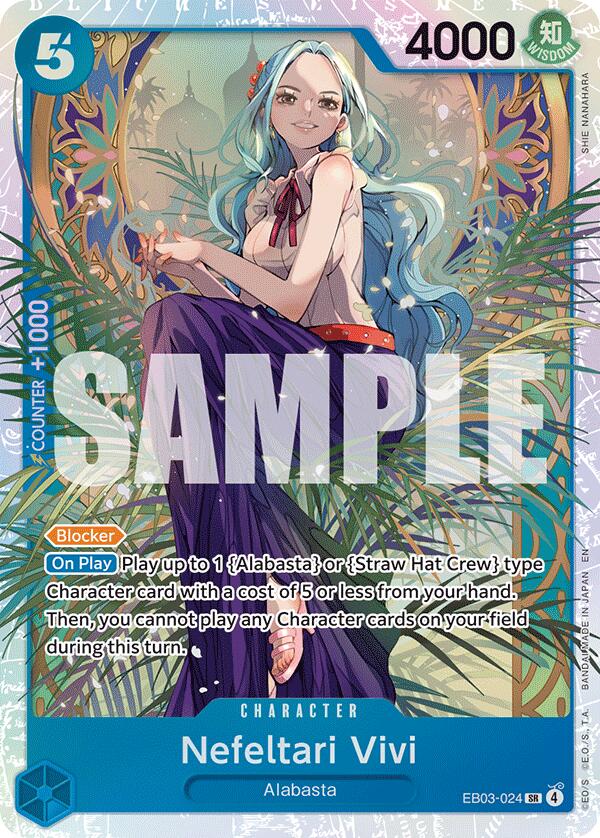 Nefeltari Vivi [Extra Booster: One Piece Heroines Edition] Bandai