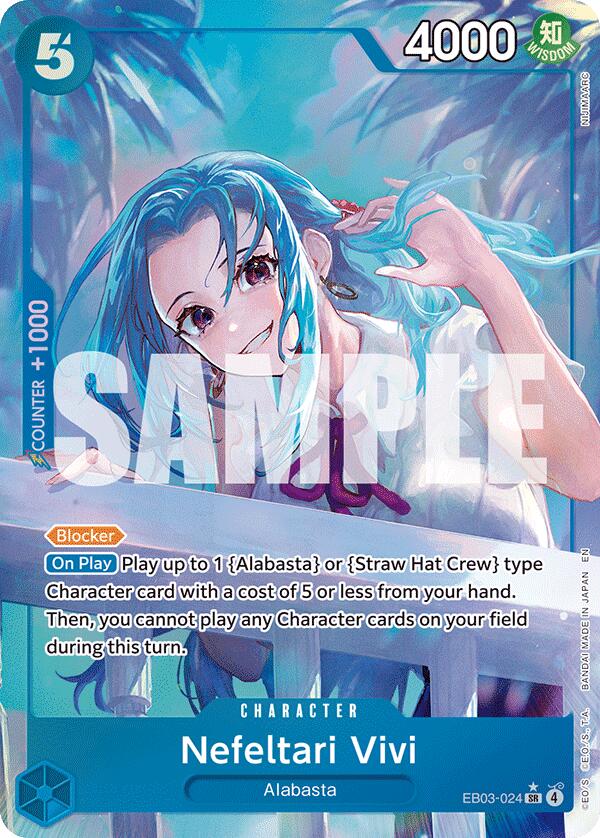 Nefeltari Vivi (Alternate Art) [Extra Booster: One Piece Heroines Edition] Bandai