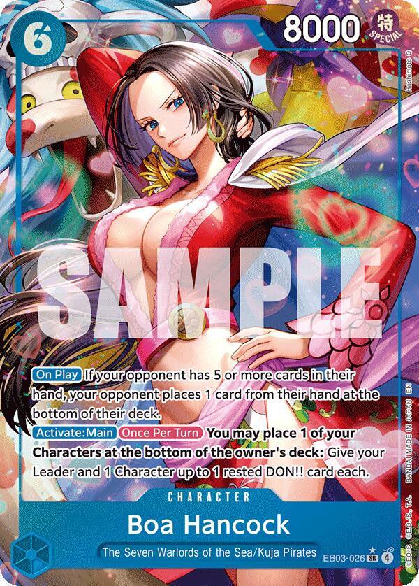 Boa Hancock (Alternate Art) [Extra Booster: One Piece Heroines Edition] Bandai