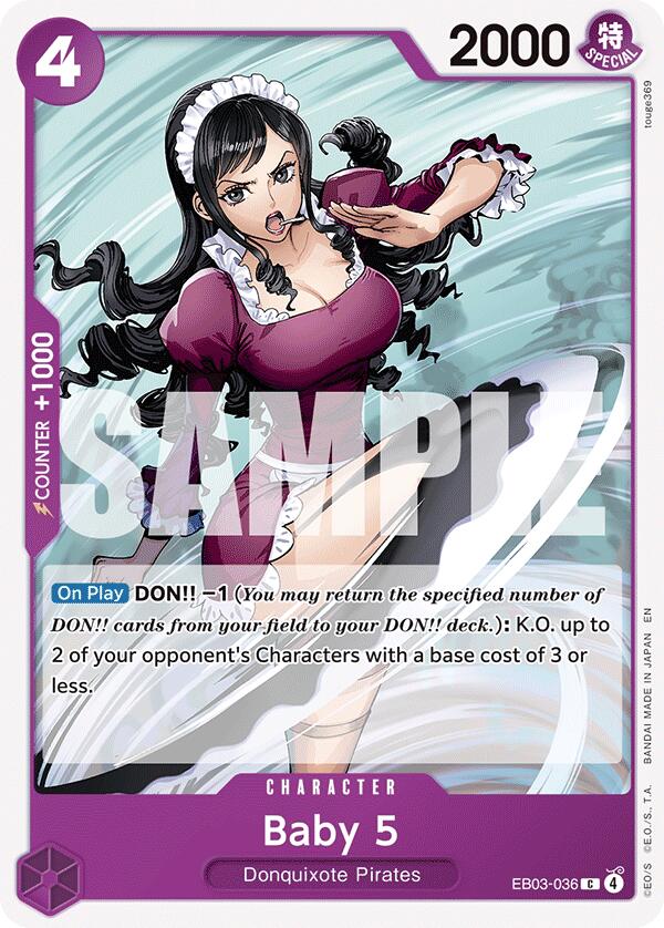 Baby 5 [Extra Booster: One Piece Heroines Edition] Bandai