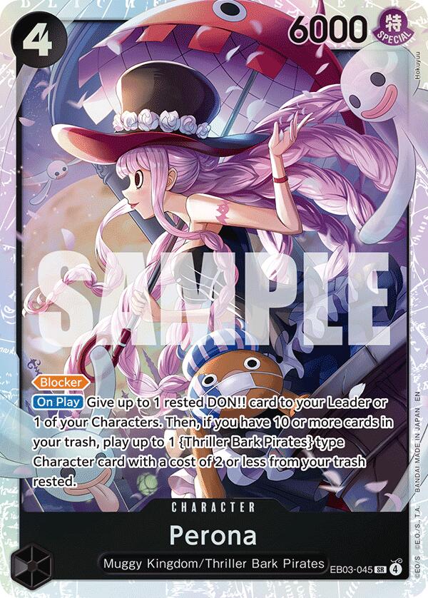 Perona [Extra Booster: One Piece Heroines Edition] Bandai