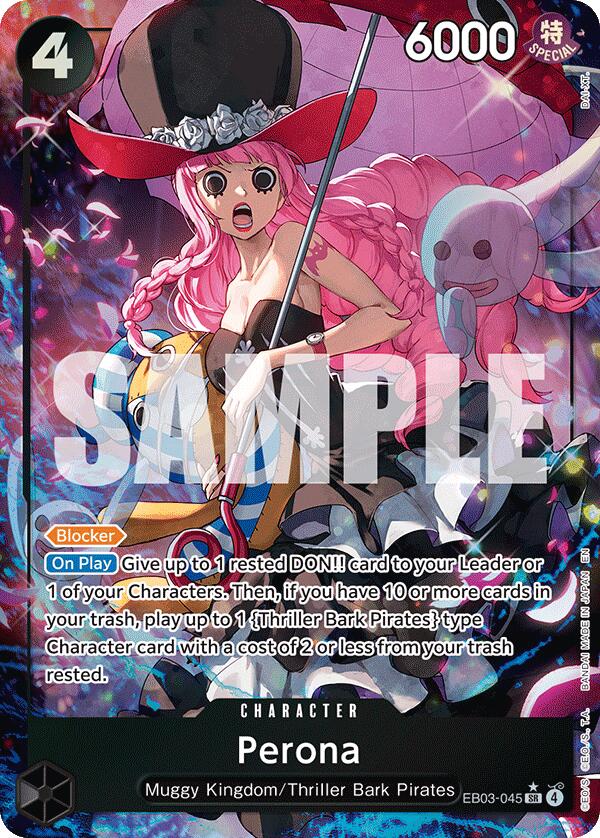 Perona (Alternate Art) [Extra Booster: One Piece Heroines Edition] Bandai
