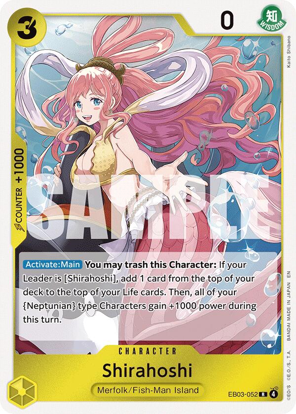 Shirahoshi [Extra Booster: One Piece Heroines Edition] Bandai