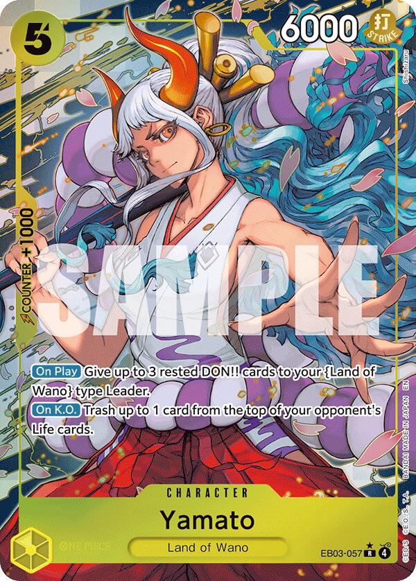 Yamato (Alternate Art) [Extra Booster: One Piece Heroines Edition] Bandai